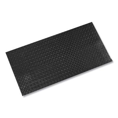 Crown FL2436KD Tuff-Spun Foot-Lover Diamond Surface Mat, Rectangular, 24 x 36, Black CWNFL2436KD