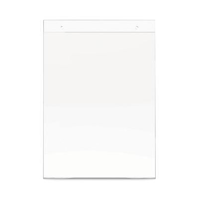 Deflecto 68201 Classic Image Wall-Mount Sign Holder, Portrait, 8 1/2 x 11, Clear