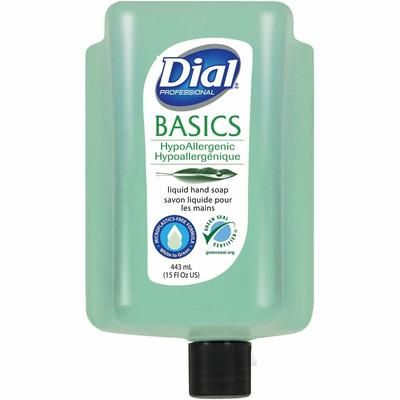 Dial Complete® 33827 Versa Basics Liquid Hand Soap, 15 fl oz (443.6 mL), Bottle Dispenser DIA33827EA