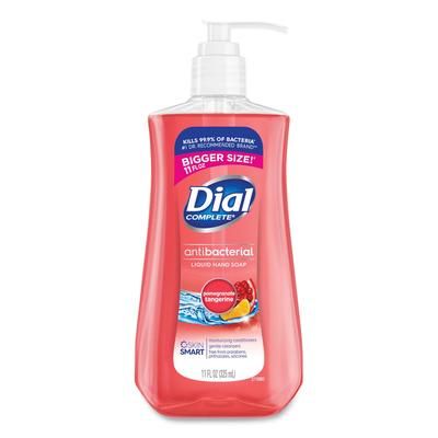 Dial Professional 20943 Antibacterial Liquid Hand Soap, Pomegranate Tangerine Scent, 11 oz, 12/Carton - Case of 12 DIA20943