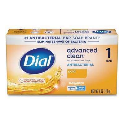 Dial Professional 92617 Deodorant Bar Soap, Iconic Dial Gold Fragrance, 4 oz Wrapped Retail Bar, 36/Carton - Case of 36 DIA92617