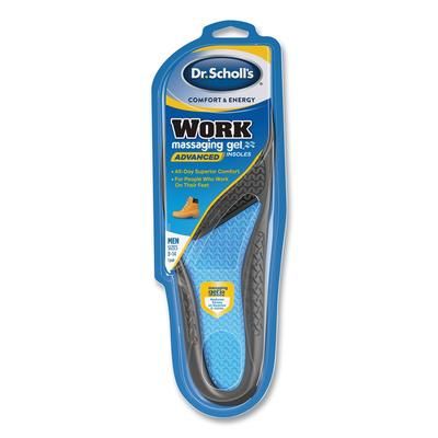 Dr. Scholl's® 59062 Comfort and Energy Work Massaging Gel Insoles, Men Sizes 8-14, 1 Pair - 1 Pair DSC59062