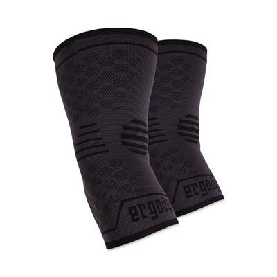 Ergodyne 16592 ProFlex 651 Elbow Compression Sleeve, Small, Gray/Black, Ships in 1-3 Business Days EGO16592