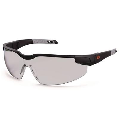 Ergodyne 50065 Skullerz DELLENGER Anti-Fog Safety Glasses w/Adj Temples,Black Frame,Indoor/Outdoor Polycarbonate Lens, Ships in 1-3 Bus Days