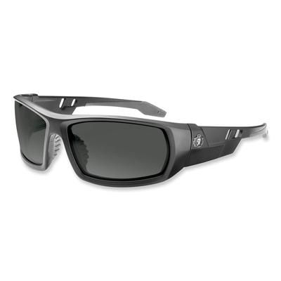 Ergodyne 50433 Skullerz Odin Safety Glasses, Matte Black Nylon Impact Frame, Anti-Fog Smoke Polycarbonate Lens, Ships in 1-3 Business Days EGO50433
