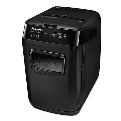 Fellowes 4680001 AutoMax 150C Auto Feed Cross-Cut Shredder, 150 Auto/8 Manual Sheet Capacity FEL4680001