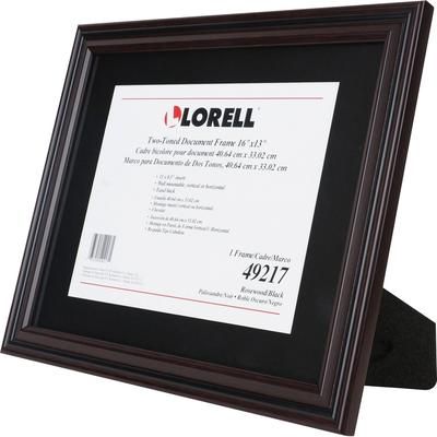 Lorell 49217 Frame, 11"Wx14"H, Rosewood LLR49217