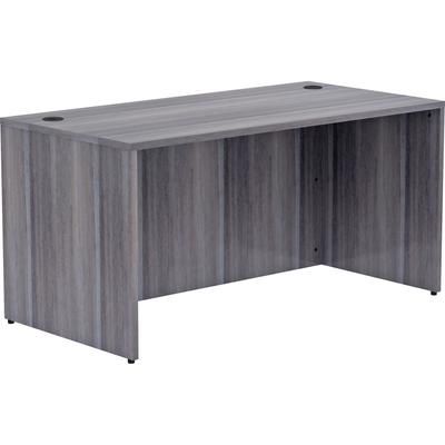 Lorell 69547 Desk Shell, Rectangular, 60"x30"x29-1/2", Weathered Charcoal LLR69547