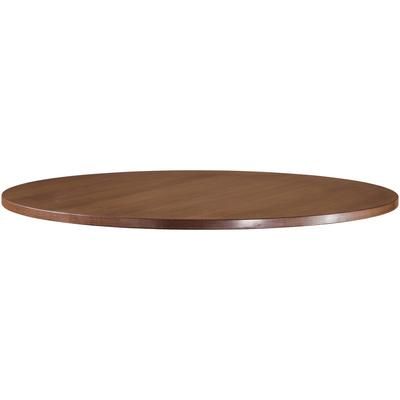 Lorell 69990 Round Tabletop, 42", Walnut LLR69990