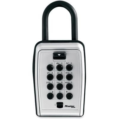 Master Lock Company 5422D Portable Key Safe, Protective Weather Cover, Black/Silver MLK5422D