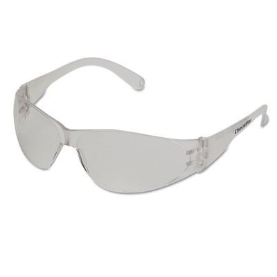 MCR Safety CL110BX Checklite Scratch-Resistant Safety Glasses, Clear Lens - Box of 12 CRWCL110BX