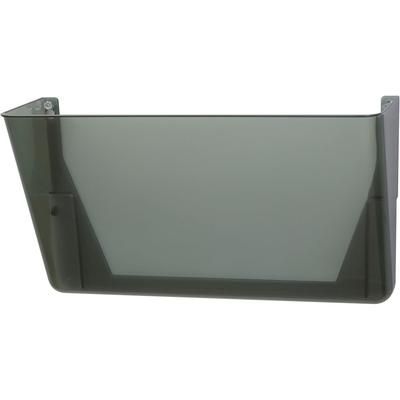 Officemate 21431 Wall Files, Vertical Letter Single Smoke OIC21431