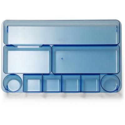 Officemate 23216 Drawer Tray, 9-Compartment, 14"Wx9"Dx1-1/10"H, TBE OIC23216