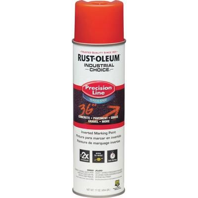 Rust-Oleum 203035 Marking Paint Spray, Water-Based, 17 oz., Alert Orange