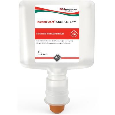 SC Johnson IFC1TF Hand Santizer, Instantfoam, 1 Liter, 3/Ct, Clear - Case of 3 SJNIFC1TF