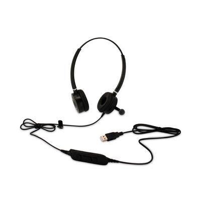 Spracht HSWDUSB2 USB Headset, Binaural, Over The Head