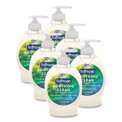 Softsoap 45634 Moisturizing Hand Soap, Aloe, 7.5 oz Bottle, 6/Carton - Case of 6 CPC45634