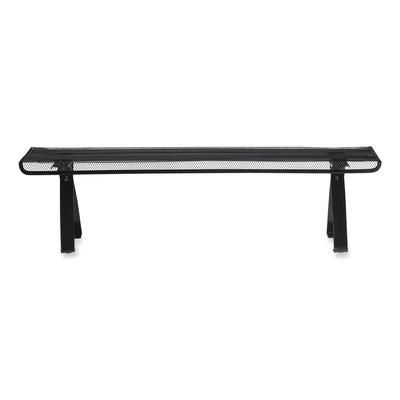 Universal Office Products 20009 Mesh Off-Desk Shelf, 26.13 x 7 x 7, Black