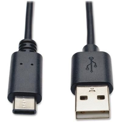 Tripp Lite U038003 USB 2.0 Hi-Speed Cable, USB 2. A To C, 3', Black TRPU038003