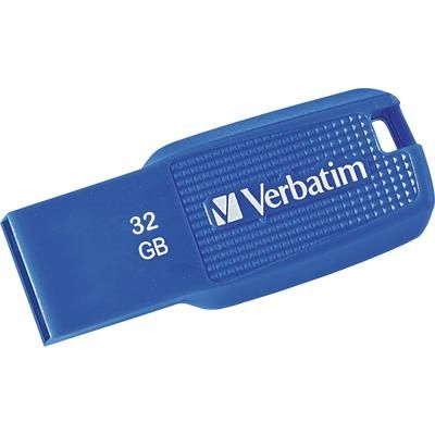 Verbatim 70878 32GB Ergo USB 3.0 Flash Drive, Blue VER70878