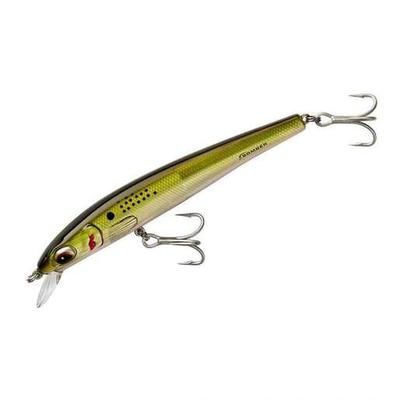 Bomber Saltwater Grade Long Shot Hard Minnow Bait - Chartreuse Herring 2