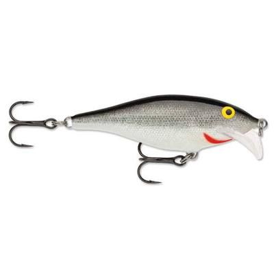 Rapala Scatter Rap Shad Round Bill Crankbait - Silver