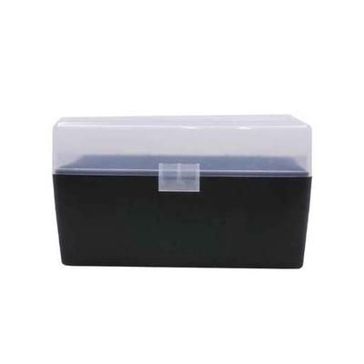 Berry's Bullets 409 243 Winchester/308 Winchester Ammo Box - 50 Rounds - Clear/Black - Clear/Black