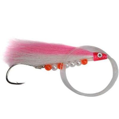 Zak Tackle Trolling Fly - Dark Blue/Light Blue/White/Pearl Bead/Black Head sz4