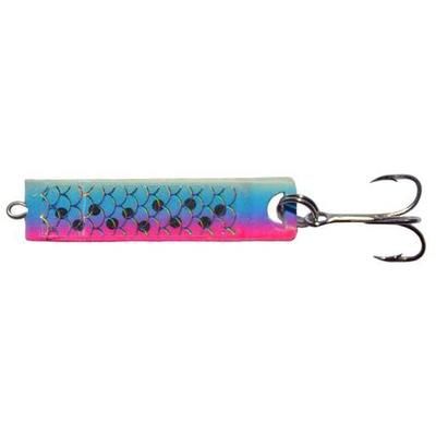 Shasta Cripplure Trolling Spoon - Nickel/Green Prism/Glow