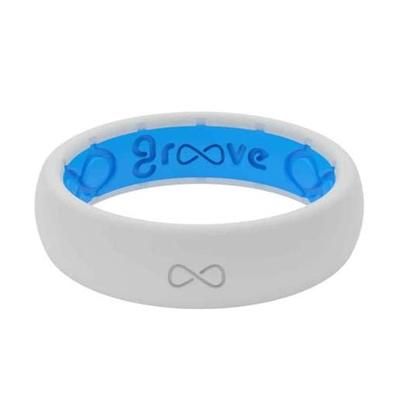 Groove Life Women's Silicone Rings - Size 8 - White 8