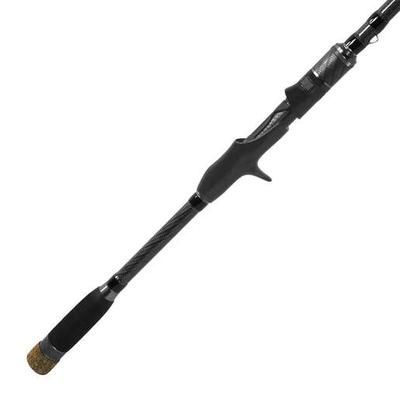 Okuma Psycho Stick Bass Casting Rod - Black Silver