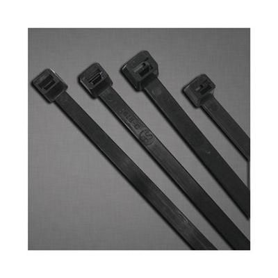 Anchor Brand UV Stabilized Cable Ties, 30 lb Tensile Strength, 5.7 in L, Black, 100 Ea/Bag (102-530UVB)