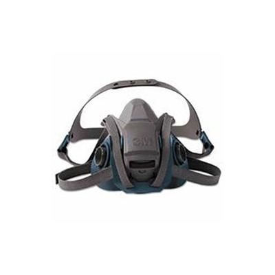 3M Rugged Comfort Quic-Latch Half-Facepiece Reusable Respirator, Large (142-6503QL)
