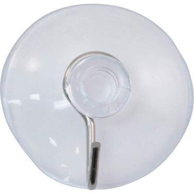 Advantus Suction Cup, W/ Metal Hook, 1-3/5"Wx1-3/5"Lx1"H, 25/Bx, Cl (AVT91031)