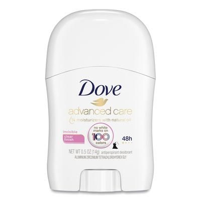 Dove Invisible Solid Antiperspirant Deodorant, Floral Scent, 0.5 oz, 36/Carton (UNI66801CT)