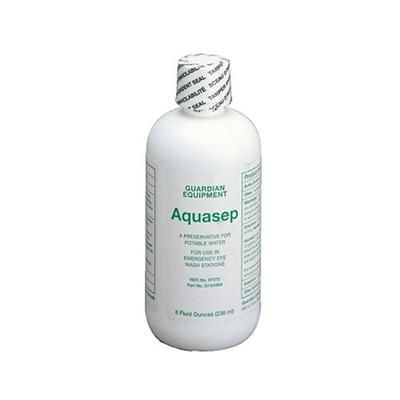 Guardian AquaGuard Gravity-Flow Eye Wash Refill, 8 oz, Bacteriostatic Additive (333-G1540BA-R)