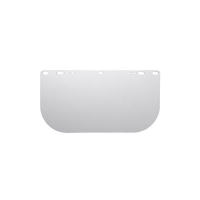 Jackson Safety F20 Polycarbonate Faceshield, 8154LBPYCB, Uncoated, Clear, Unbound, 15.5 in L x 8 in H (138-30706)