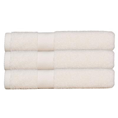 Set di 3 teli da bagno grandi 100x150 cm 500 g/m² 100% cotone