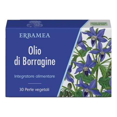 Erbamea Olio Di Borragine Perle Vegetali 21,5 g
