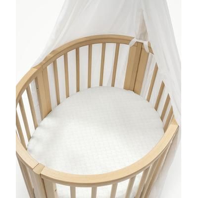 Stokke Sleepi Mini Fitted Sheet - Fans Grey