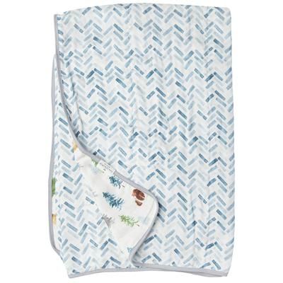 Loulou Lollipop Muslin Quilt Blanket - Adventure Begins
