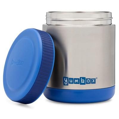 Yumbox Zuppa Stainless Steel Thermal Food Jar & Spoon, 14oz - Neptune Blue