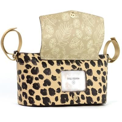 TWELVElittle Peek-A-Boo Stroller Caddy - Leopard Print