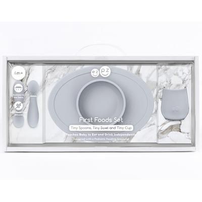 EZPZ First Foods Set - Gray
