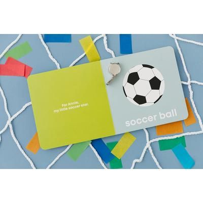 Left Hand Book House Board Book - Soccer Baby