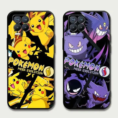 Pikachus Pokemons Phone Case for Google Pixel 8 Pro 6a 7a 8a 6 Pro 7 Pro Black Soft Cover Capa