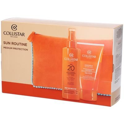Collistar Cofanetto Sun Routine Latte Spray Abbronzante Idratante SPF2
