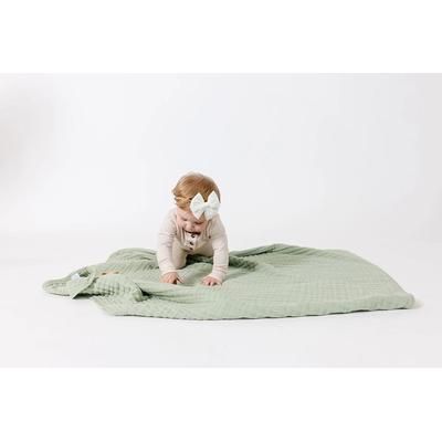 Lou Lou & Company Cloud Muslin Quilt - Sage, Small