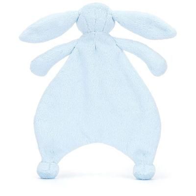 Jellycat Bashful Blue Bunny Comforter, 11"