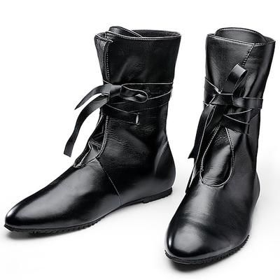 Medievale Rinascimento Scarpe Stivali jazz piatti Costume Per uomo Per donna Celtico Costumi da pirata Fantasia Mascherata Festa / Sera LARP Fiera Rinascimentale Adulti Scarpe